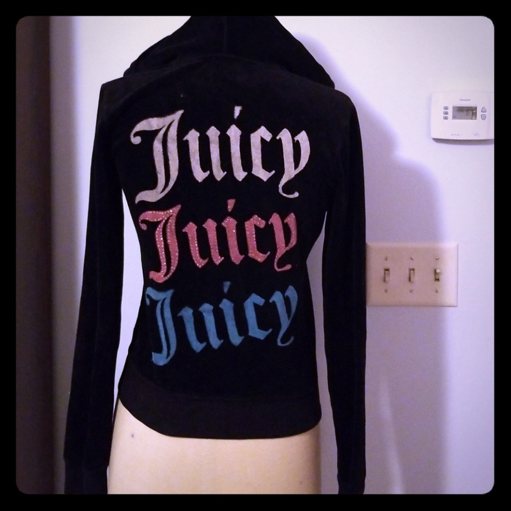 Juicy Velour Hoodie size Large